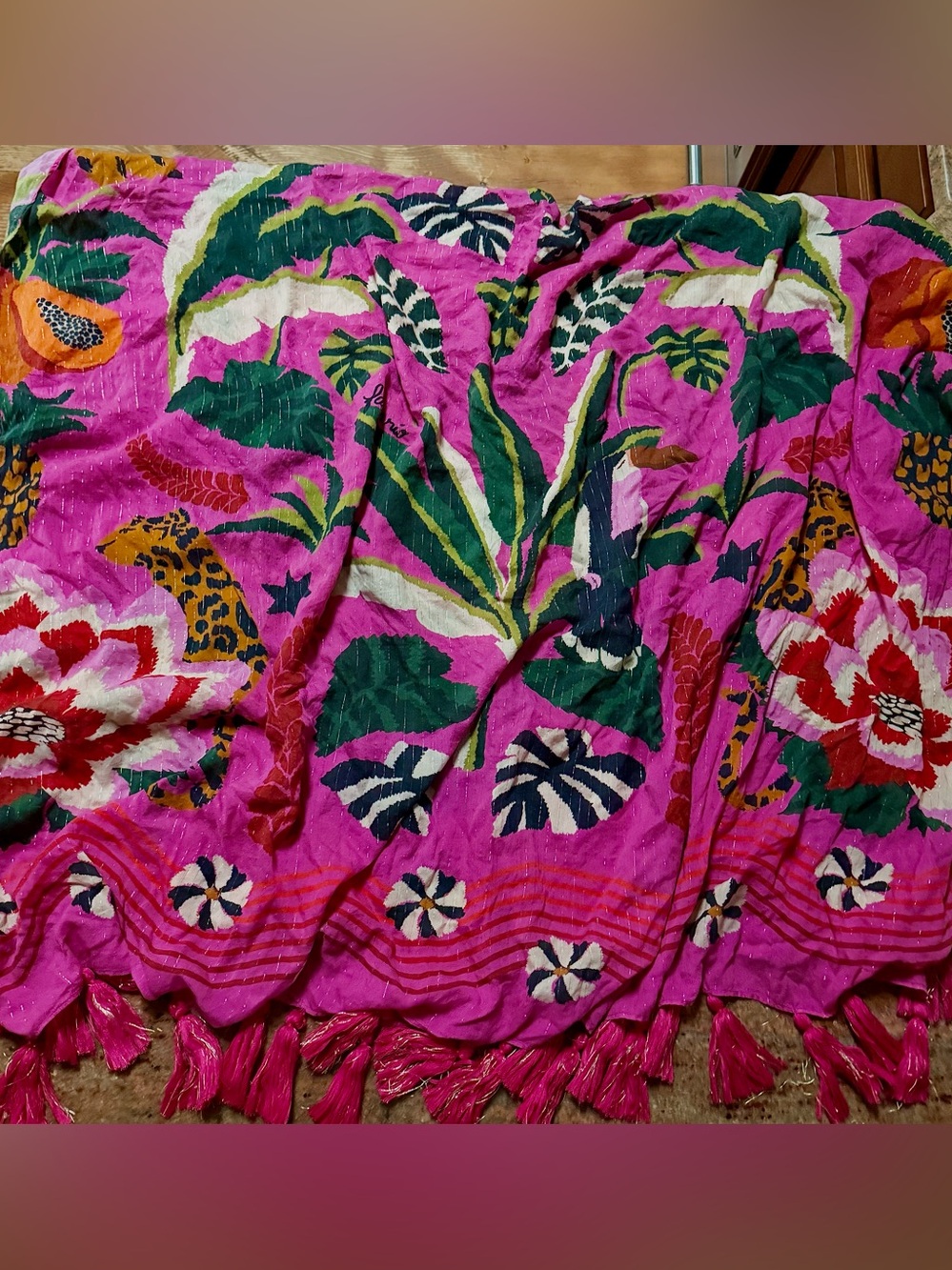 FARM Rio Sarong “Leopard Forest” 🐆🌺🦎 One Size Fits All